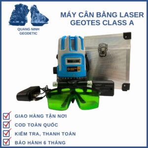 may-can-bang-laser-5-tia-xanh-geotes-class-a